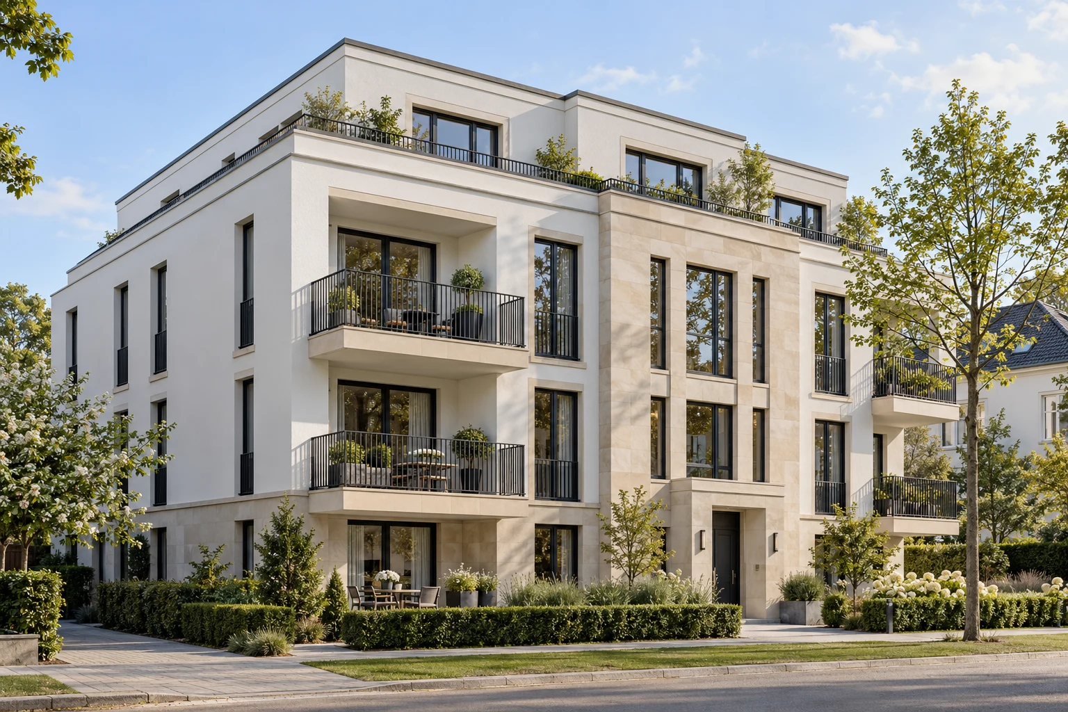 Stadtvilla im Grünen